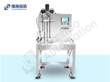 半自動雙頭稱重灌裝機